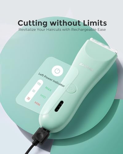 Quiet Baby Hair Clippers for 0–12Y with Hair Cutting Kit - Image 5