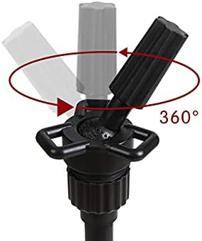 HYOUJIN Wig Stand Adjustable Tripod Stand for Hairdressing Training,Making - Image 6