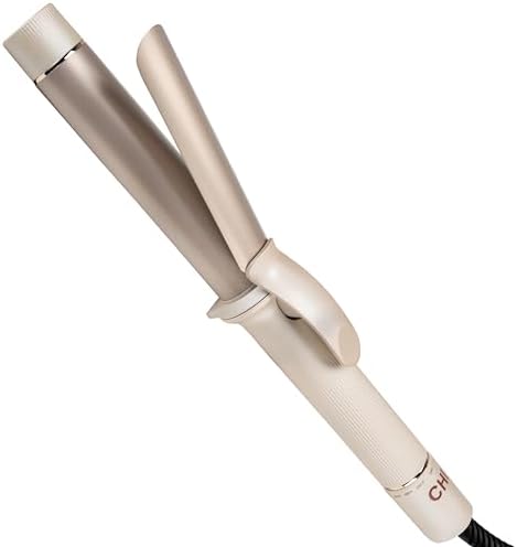 CHI Ceramic Curling Iron & 44 Iron Guard (2 Oz), 1.25", Vanilla by FaroukSystemsInc