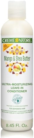 Creme of Nature Mango & Shea Butter Leave In Conditioner, 12 fl oz by CremeofNature