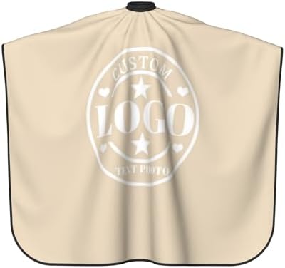 Custom Barber Cape Customized Haircut Capes Logo Text Photo Salon Hairdressing Apron for Home and Barbershop - Image 2