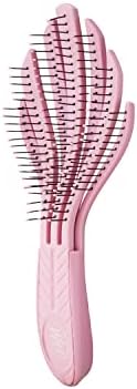 Wet Brush Go Green Curl Detangler Hair Brush - Pale Pink Ultra-Soft IntelliFlex Detangling Bristles Glide Through Tangles with Ease - Great For Curly Hair-No Split Ends & Pain-Free for Wet or Dry Hair - Image 3