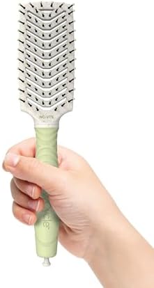 Olivia Garden NewCycle Professional Hair Brush is made from 100% recycled materials (except bristles and cushion), styles all hair types quickly and creates long lasting styles - Image 2