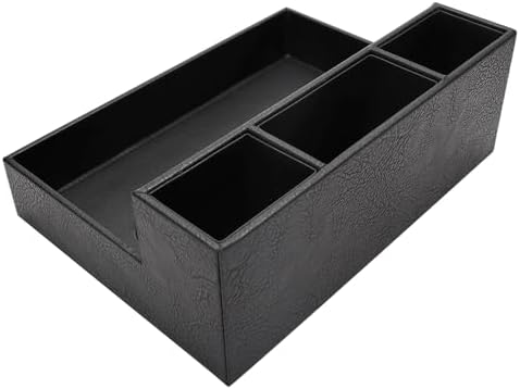 Barber Storage Box,Hairdressing Tool Holder, Multifunctional Detachable Large Storage Box, Shear Holder PU Leather Salon Scissors Holder, Hair Cutting Tools Storage Case for Barber Accessories(Small) - Image 6