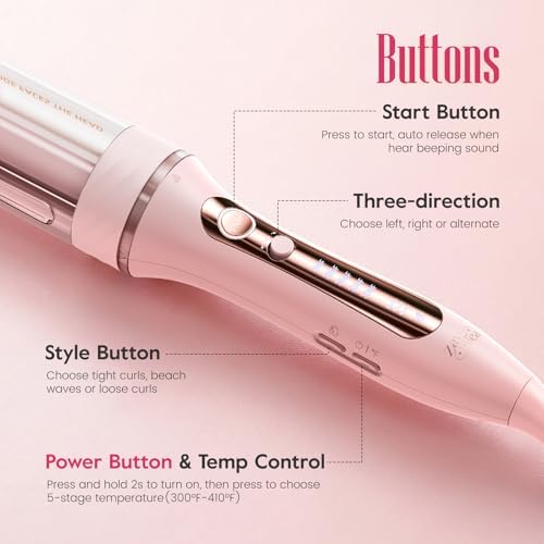 ZAVAREA Automatic Rotating Curling Iron for Long Hair - Image 4