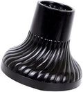 Black Hair Dryer Diffuser Nozzle for Wavy Hair Gentle Drying by PartyKindom