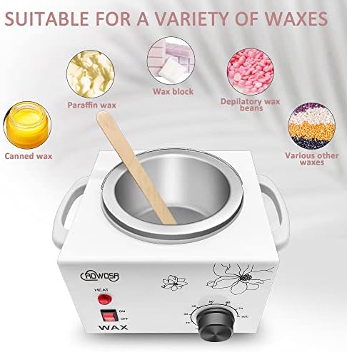 Professional Waxing Kit Wax Warmer Single Pot Wax Heater for Hair Removal - Image 3