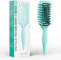 ABOYOY Curl Defining Brush with Side Gear for Curly Hair, Detangling & Styling Brush for Women Men, Lightweight Ergonomic Candy Brush Works on Wet or Dry Hair(green) by ABOYOY