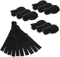 Adjustable Elastic Bands Straps For Wigs (Black/100pcs) by JIUSERLU