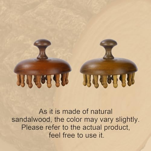 Wooden Scalp Massager for Hair Growth｜Full Body Massage Tool - Image 6