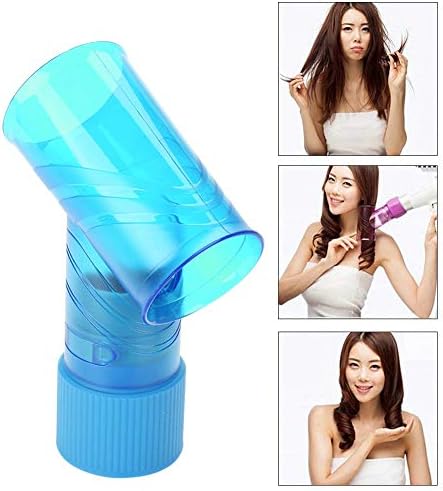 Hair Diffuser for Curly Hair,Protable Hair Dryer Curls Diffuser, Hair Dryer Roller Curls Diffuser Salon Stying Tools Home Supplies (Blue) - Image 5