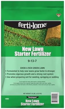 Fertilome (10902) New Lawn Starter Fertilizer 9-13-7, 10 lbs by ferti-lome