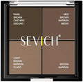 Sevich 4-Color Hairline Palette, Root Touch Up, Brown Series by SEVICH