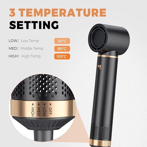 5 in 1 Blow Dryer Brush, Upgrade Hair Dryer Brush Set Multifunctional - Image 5