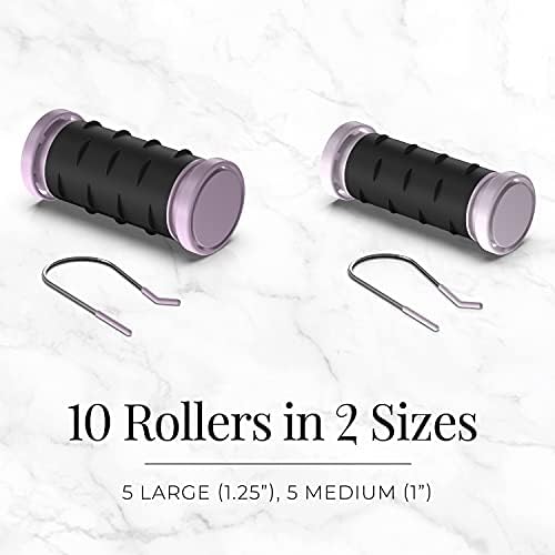 Remington Compact Ceramic Hot Rollers, Hair Roller Set, 10 Count (Pack of 2) - Image 5