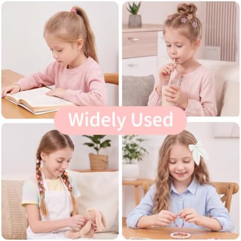 86PCS Little Girls Hair Accessories Set Cute Girls Hair Ties Hair Clips Set - Image 6