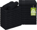 Utopia Towels Bleach Proof Salon Towels, Pack of 24, 16x27 in, Black by UTOPIATOWELS