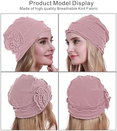 osvyo Chemo Headwear Turban Cap for Women - Cancer Beanie Hair Loss Sealed Packaging - Image 2