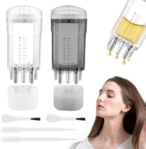 2Pcs Minoxidil Applicator with Cleaning Brushes & Droppers，Scalp Applicator by Unknown