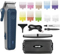 Conair Rechargeable Hair Clippers Kit, Color-Coded Guide Combs, 17 Pieces by conair