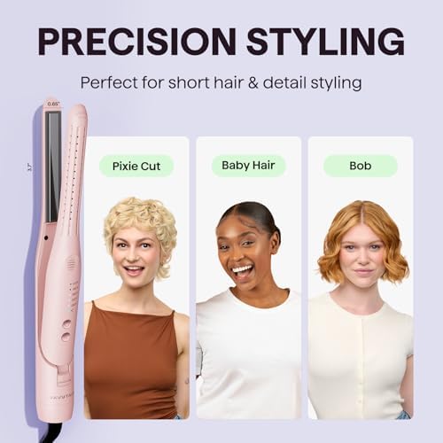 Wavytalk Cool Curl Pencil 0.65" Airflow Curling Iron for Short Hair & Pixie - Image 2