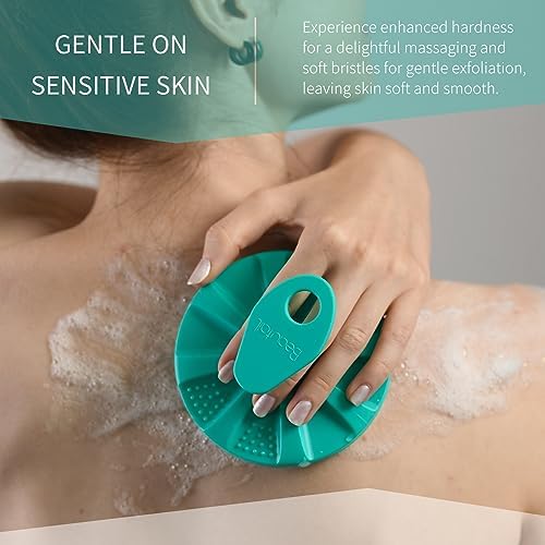 Silicone Body Scrubber, BEAUTAIL Gentle Exfoliating Brush for All Skin Type - Image 3