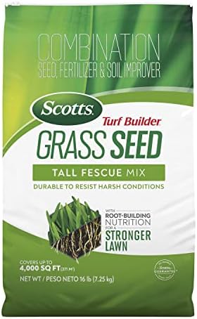 Scotts Turf Builder Grass Seed Tall Fescue Mix, 16 lbs. by Unknown