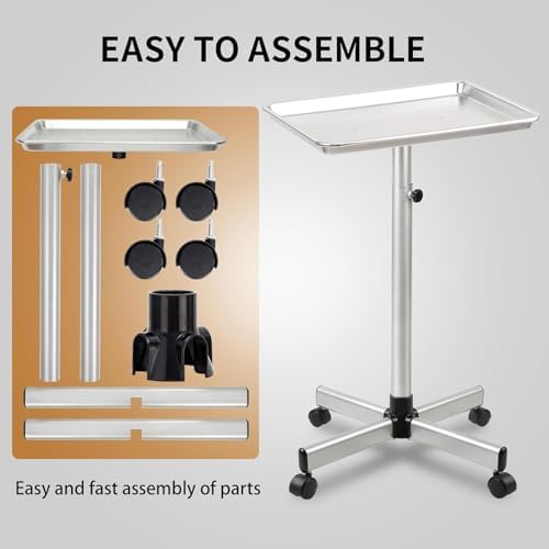 Salon Tray, Salon Color Tray with Adjustable Height - Image 7