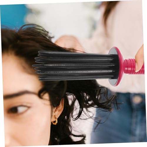 Anti Slip Curling Wand Comb for Voluminous Curls, Plastic - Image 4
