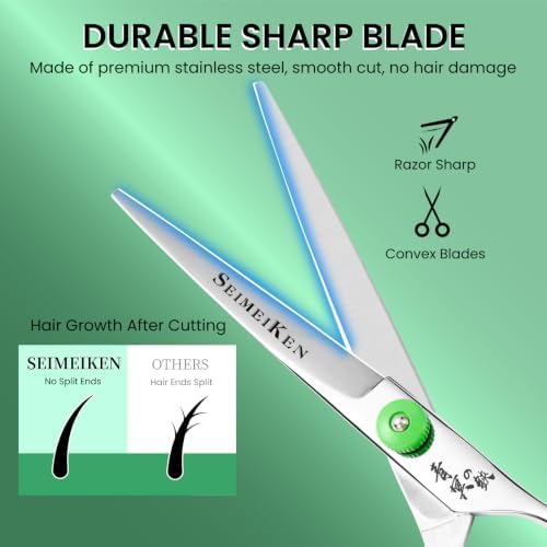 Hair Cutting Scissors, 440C Convex Edge Professional Hair Shears - Image 2
