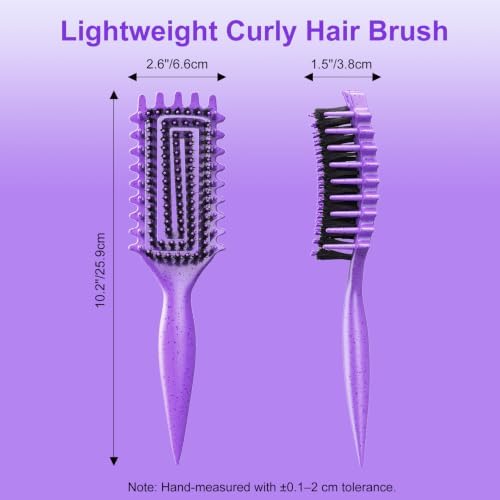 Curly Hair Brush, Curl Brush For Wet & Dry Hair,Curl Defining For Women&Men - Image 6