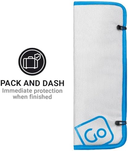 Go Travel Heat Proof and Foldable Safety Pouch and Mat for Hair Straighteners and Tongs (Ref 432) - Image 3