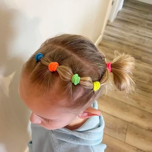 200 Pack Hair Ties BEoffer Baby Toddlers Girls Elastics Hair Band - Image 2