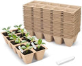 200 Cells Peat Pots, Seed Starter Trays Planting Trays for Seedlings by ARGCONNER