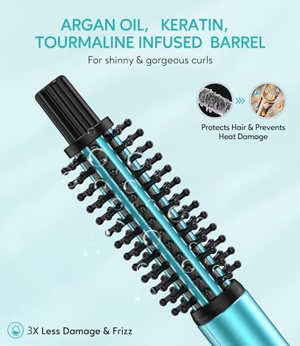 Farery Mini Thermal Brush 3/4 Inch for Short Hair-Heated Round Curling Iron - Image 6