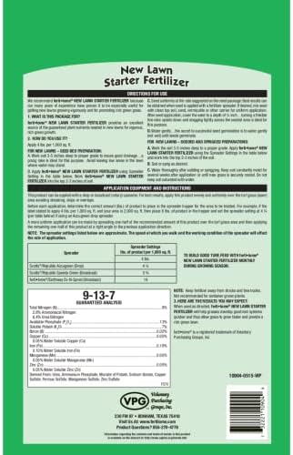 Fertilome (10903) New Lawn Starter Fertilizer 9-13-7, 40 lbs - Image 2