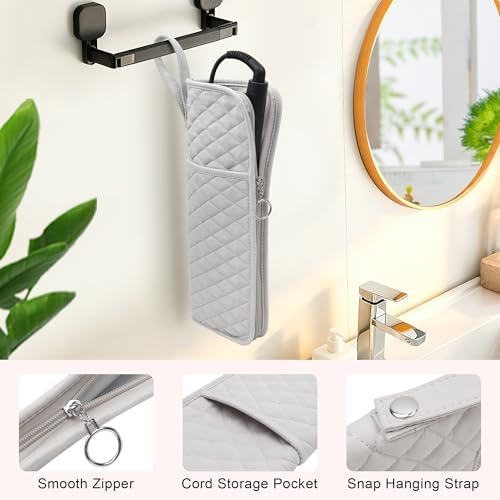 2-in-1 Heat Resistant Mat & Storage Bag for Hair Tools - Image 5