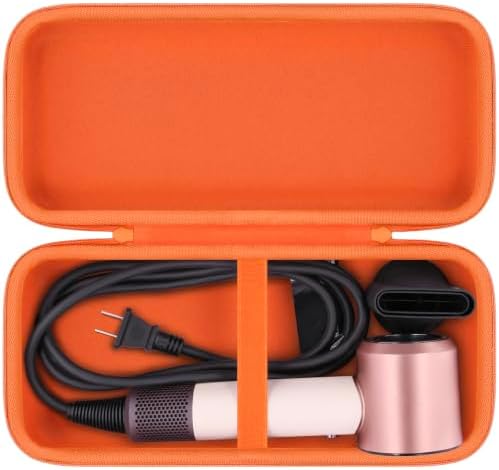 for Dyson Supersonic Travel Hair Dryer Hard Case, Orange by co2CREA