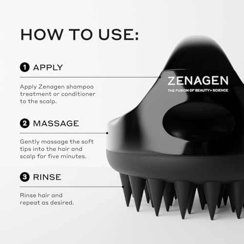 Zenagen Scalp Massager | Stimulates Scalp Circulation - Image 5