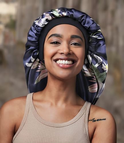 Long Satin Bonnet for Long Hair Large Sleep Cap for Women - Image 5