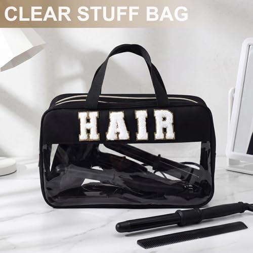 Pinkunn Hair Tool Travel Bag Tools Large Travel Case, Black - Image 4