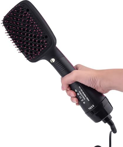 Blow Dryer Brush Hair Dryer One-Step Straightener Paddle Brush by Sonew