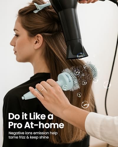 AIMIKE NaturaVol Large Round Brush for Blow Out, Blow Drying for Smoothness - Image 6