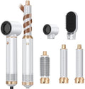 5 in 1 Hair Dryer Brush Set, Negative Ion Blow Dryer Brush Air Styler Curling Wrap Air Curler, Curling Iron Hair Styling Tools As A Gift for Straight/Curl/Drying/Smoothing by TRYLATER