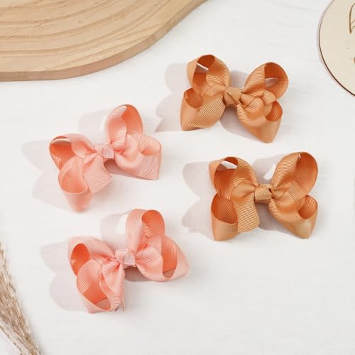 CÉLLOT 40Pcs 3 inch Hair Bows for Girls Grosgrain Ribbon Toddler Back to School Hair Accessories with Alligator Clips for Baby Girls Kids - Image 6