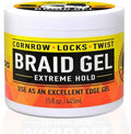 AllDay Locks Braid Gel Extreme Hold, Moisturizing Edge Control, 15 Oz by AllDayLOCKS