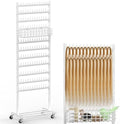 Braiding Hair Rack White Braid Rack 2-Sided, 286 Pegs by NOVIMANGO