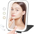 Travel Makeup Mirror, Portable Rechargeable Mirror with Lights by TREASO