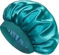 Satin Silk Bonnet for Hair, Double Layer Sleep Cap for Men & Women by Doitory