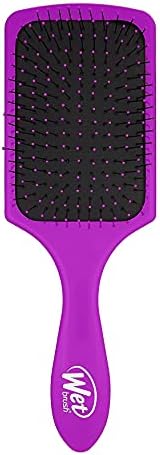 Wet Brush Paddle Detangler Hair Brush, Purple, Ultra-Soft IntelliFlex Bristles with AquaVent Design, Great For Treatment & Mask Application, Women, Men, Wet, Dry and Damaged Hair by WetBrush